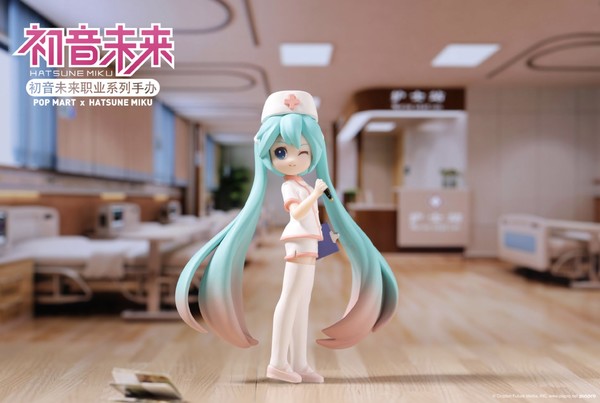 Hatsune Miku (Nurse), Vocaloid, Pop Mart, Pop Mart, Trading, 6972368564583