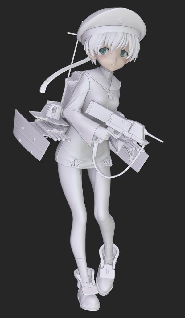 Z1, Kantai Collection ~Kan Colle~, Polygonoise, Garage Kit
