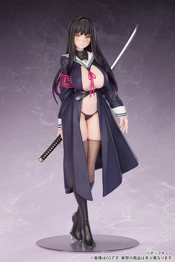 Zan Fuuki Iinchou (Haji・Soku・), Art Of POPQN, B'full, Pre-Painted, 1/6