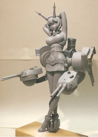 Mutsu, Kantai Collection ~Kan Colle~, Crock of Gold, Garage Kit, 1/5