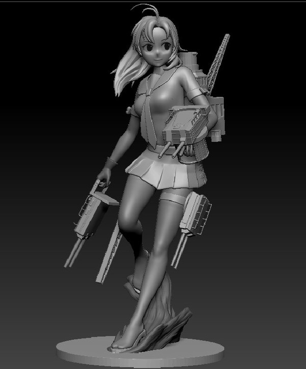 Kinugasa (Kai Ni), Kantai Collection ~Kan Colle~, Amaterasu △ Kouboi, Garage Kit