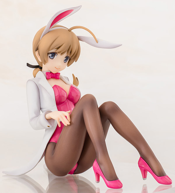 Lynette Bishop (Bunny Style, Heartful Pink), Strike Witches: Operation Victory Arrow, Aquamarine, Good Smile Company, Pre-Painted, 1/8, 4562369650648