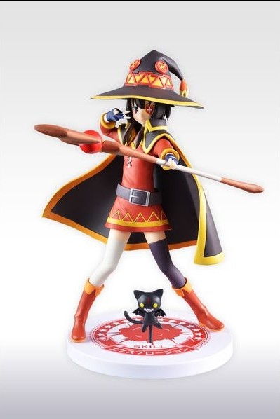Chomusuke, Megumin, Eiga Kono Subarashii Sekai Ni Shukufuku O! Kurenai Densetsu, Chara-Ani, SEGA, Pre-Painted, 4589711308057