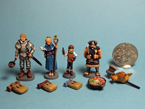 Chilchuck, Dungeon Meshi, Aurora Model, Model Kit, 1/48