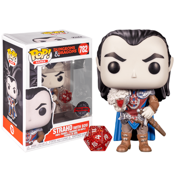 Strahd (#782 wiht D20), Dungeons & Dragons, Funko, Pre-Painted