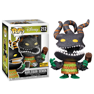 Harlequin Demon (#212 Diamond Glitter), The Nightmare Before Christmas, Funko, Pre-Painted