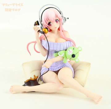 Sonico (Chatting Time), Nitro Super Sonic, Super Sonico The Animation, FuRyu, Pre-Painted