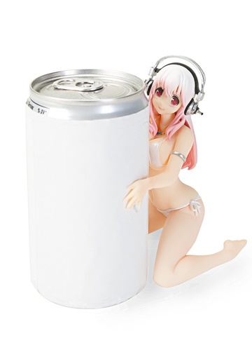 Sonico (White Pearl), Nitro Super Sonic, Super Sonico The Animation, FuRyu, Pre-Painted