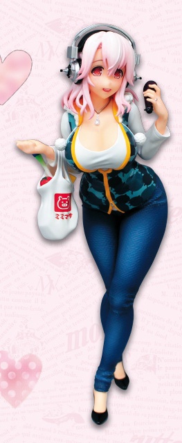 Sonico (Figure Super -san (31) Blue Color), Nitro Super Sonic, Super Sonico The Animation, FuRyu, Pre-Painted