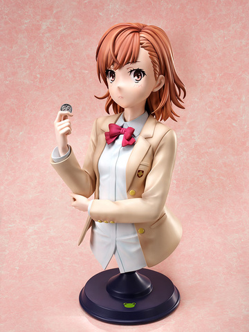 Mikoto Misaka (Misaka Mikoto Bust), Toaru Kagaku No Railgun T, FuRyu, Pre-Painted, 1/1