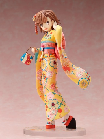 Mikoto Misaka (Misaka Mikoto Furisode), Toaru Kagaku No Railgun T, FuRyu, Pre-Painted, 1/7