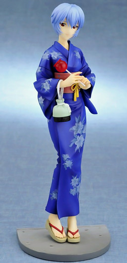 Ayanami Rei (Yukata), Shin Seiki Evangelion, Kotobukiya, Pre-Painted, 1/8, 4934054781577