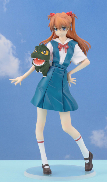 Gojira, Souryuu Asuka Langley, Gojira Vs. Evangelion, SEGA, Pre-Painted