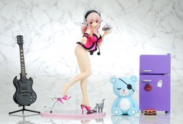 Sonico (#028 Super Babydoll Strawberry Sorbet DX Edition), Nitro Super Sonic, Super Sonico The Animation, Yamato, Pre-Painted