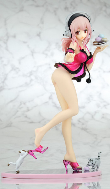 Sonico (#028 Super Babydoll Strawberry Sorbet), Nitro Super Sonic, Super Sonico The Animation, Yamato, Pre-Painted
