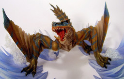 Tigrex (D.M.A. Series Vol.2), Monster Hunter, Yamato, Pre-Painted, 1/100