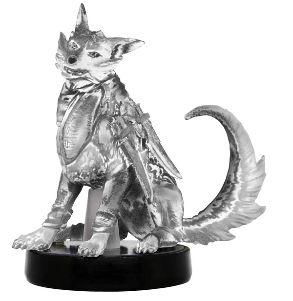 Otomo Garuku (Silver), Monster Hunter Rise, Capcom, Pre-Painted