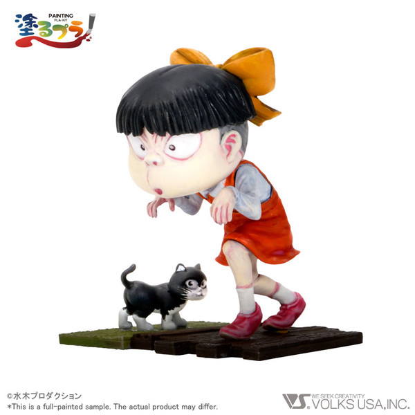 Neko Musume, Gegege No Kitaro, Volks, Model Kit, 4518992229058