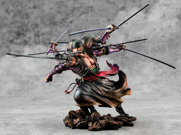 Zoro Roronoa (Roronoa Zoro Kiki Kyuutouryu "Ashura"), One Piece, MegaHouse, Pre-Painted