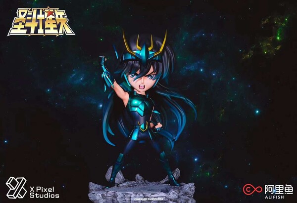 Dragon Shiryu, Saint Seiya, X Pixel Studios, Pre-Painted