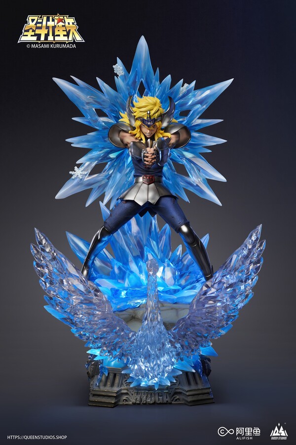 Cygnus Hyoga, Saint Seiya, Queen Studios, Pre-Painted, 1/6
