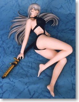 Chouun Shiryuu (Swim wear 2), Ikki Tousen Great Guardians, Musashiya, Pre-Painted, 1/6