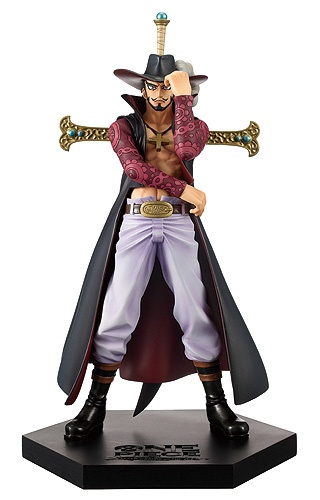 Mihawk Dracule (Juracule Mihawk), One Piece, Banpresto, Pre-Painted, 1/8
