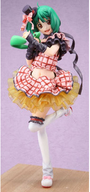 Ai-kun, Ranka Lee (Ranka Lee Raspberry Candy), Macross Frontier ~Itsuwari No Utahime~, Banpresto, Pre-Painted, 1/8