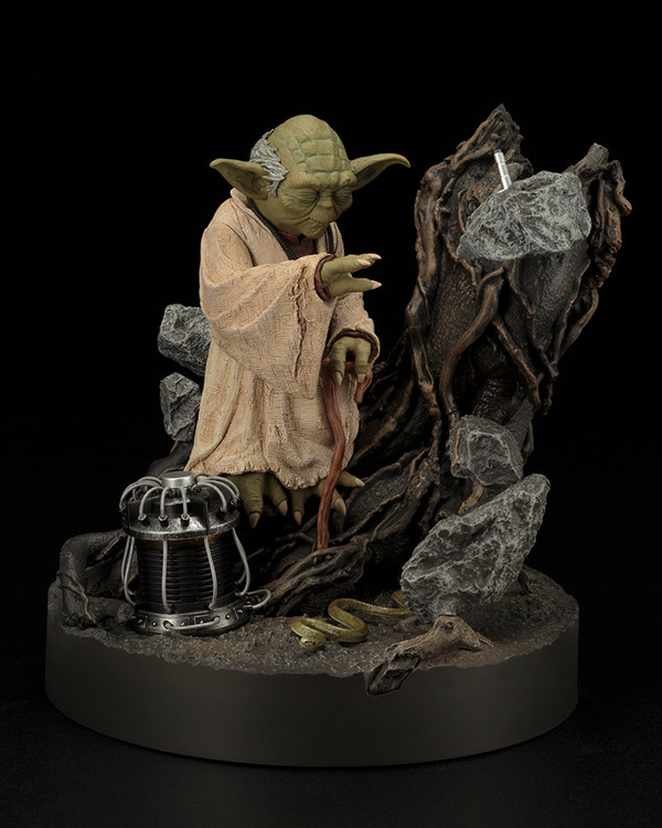 Yoda (Empire Strikes Back, Repaint), Star Wars: Episode V – The Empire Strikes Back, Kotobukiya, Pre-Painted, 1/7, 4934054903450