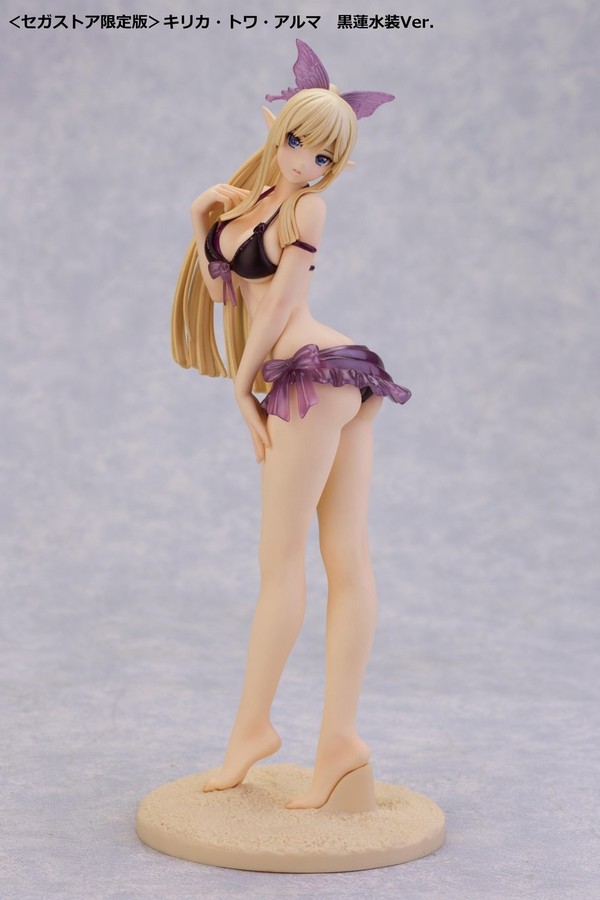 Kirika Towa Alma (Black Swimsuit), Shining Resonance, Alphamax, Pre-Painted, 1/7