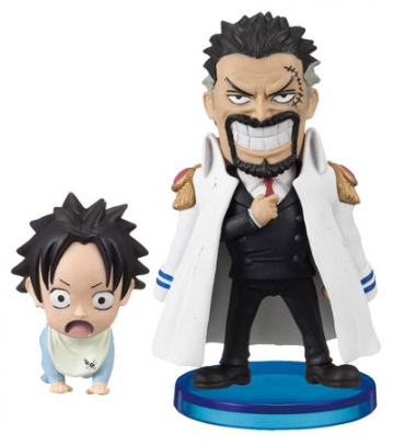 Ace Portgas D., Garp Monkey D. (Monkey D. Garp & Portgas D. Ace), One Piece Film: Strong World - Episode 0, Banpresto, Pre-Painted