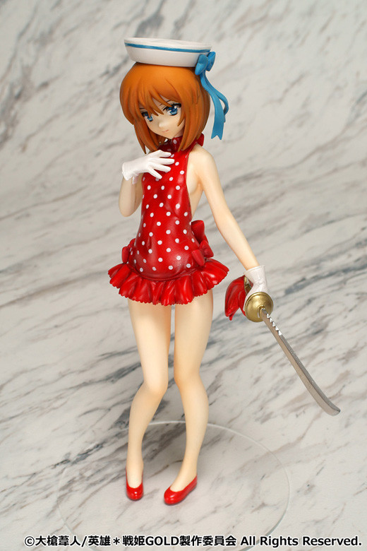 Drake (Swimsuit), Eiyuu Senki Gold, Kaitendoh, Pre-Painted, 1/8, 4560266122855