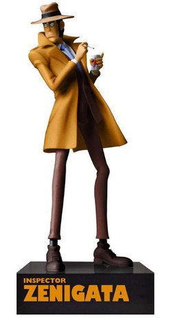 Zenigata Koichi, Lupin III, Banpresto, Pre-Painted, 1/7