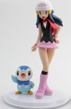 Hikari, Piplup (Hikari & Pocchama), Pocket Monsters: Diamond And Pearl, Banpresto, Pre-Painted