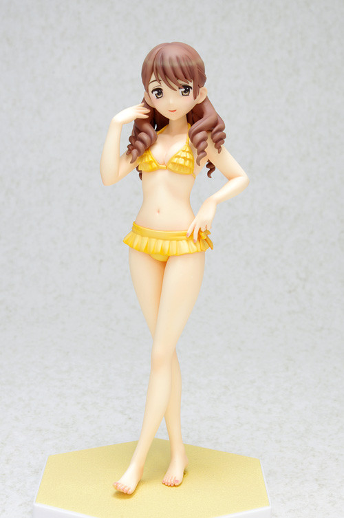 Wakura Yuina (Swimsuit), Hanasaku Iroha, Wave, Pre-Painted, 1/10, 4943209551897