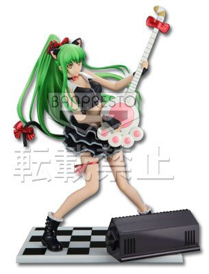 C.C. (Ichiban Kuji Premium Code Geass CODE BLACK in ASHFORD), Code Geass - Hangyaku No Lelouch, Banpresto, Pre-Painted