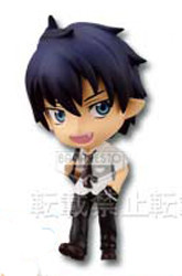 Rin Okumura (Ichiban Kuji AnE Aoki Honoo Futatabi Okumura Rin Chibi Kyun-Chara), Ao No Exorcist, Banpresto, Pre-Painted
