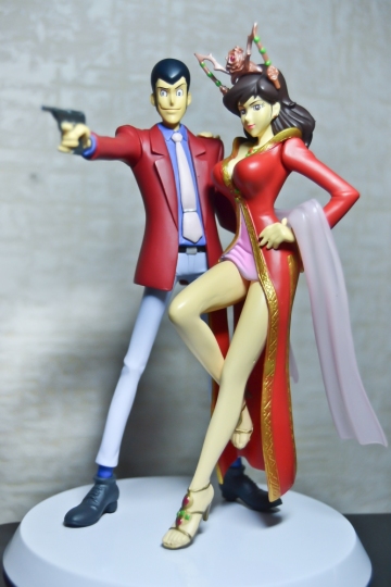 Arsene Lupin III, Fujiko Mine (Lupin III Lupin the 3rd and Mine Fujiko), Lupin III, Banpresto, Pre-Painted