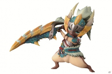 Airou, Monster Hunter, Banpresto, Pre-Painted