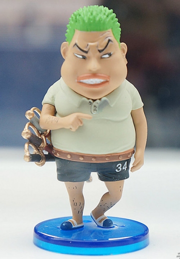 Fake Zoro, One Piece, Banpresto, Pre-Painted