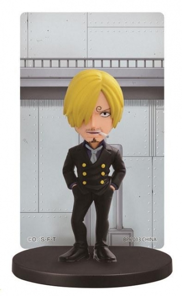 Sanji, Kinemon (Sanji Card Stand Figure), One Piece, Banpresto, Pre-Painted