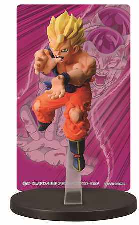 Son Goku (Son Goku Card Stand Figure), Dragon Ball, Banpresto, Pre-Painted