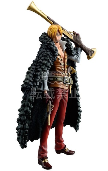 Sanji (Film Z DXF Figure vol.2), One Piece Film Z, Banpresto, Pre-Painted