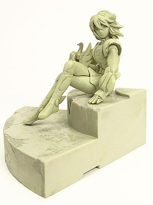 Cygnus Hyoga (Stone statue), Saint Seiya, Banpresto, Pre-Painted