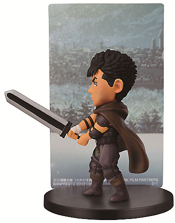 Guts (Card Stand Figure), Berserk Ougon Jidaihen II: Doldrey Kouryaku, Banpresto, Pre-Painted