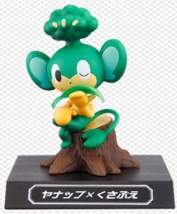 Pansage (PWM-009 Yanappu), Pokemon: Best Wishes!, Banpresto, Pre-Painted