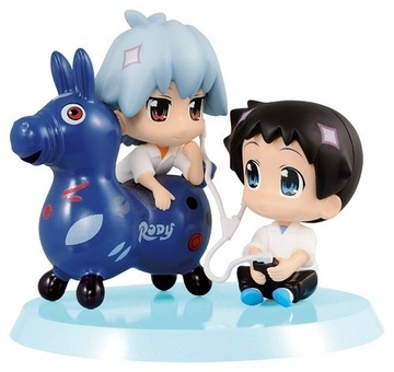 Shinji Ikari, Kaworu Nagisa (Kaworu & Shinji), Petit Eva ~ Evangelion@School ~, Banpresto, Pre-Painted
