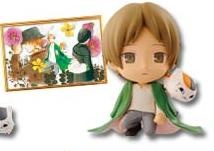 Takashi Natsume (Natsume Takashi & Nyanko-sensei Chibi Kyun-Chara), Natsume, Banpresto, Pre-Painted