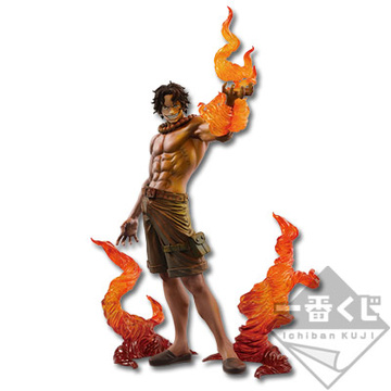Ace Portgas D. (Ace Fist of Fire Special Color), One Piece, Banpresto, Pre-Painted