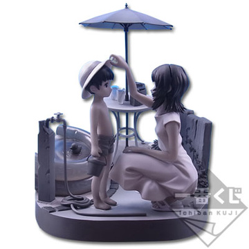 Shinji Ikari, Yui Ikari (Scene Vignette Monochrome), Neon Genesis Evangelion, Banpresto, Pre-Painted